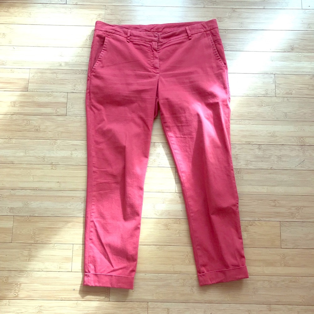 Brunello Cucinelli Red Trousers US 10